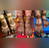 Leg Mehndi Designs पैर की खूबसूरती बढ़ाने के लिए ऐसी बेल-बूटी वाली मेहंदी रचाती हैं लड़कियां देखें Foot Mehndi के सबसे सुंदर डिजाइन्स