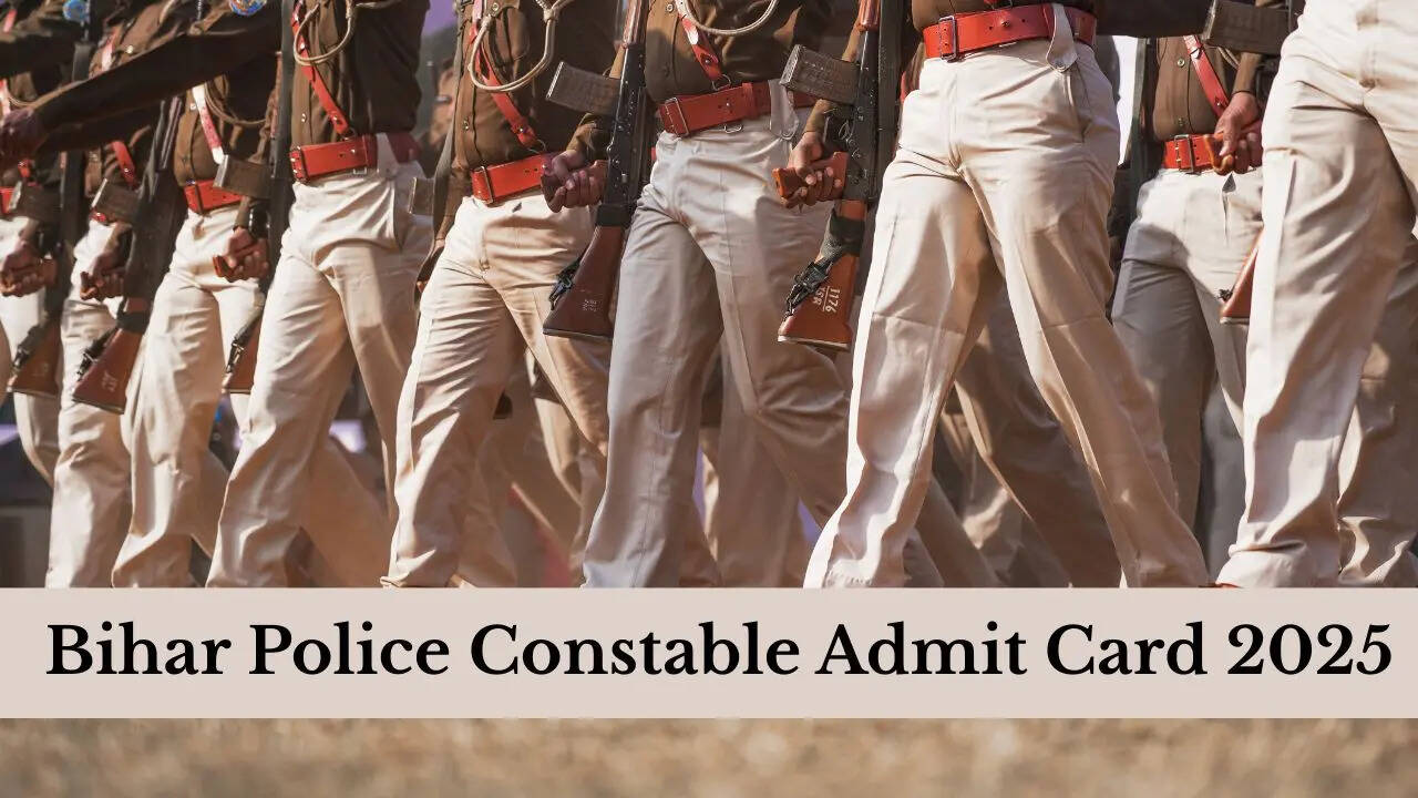 Bihar Police Constable Admit Card 2025