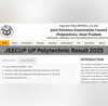 JEECUP UP Polytechnic Result 2025 क्या आज जारी होगा यूपी पॉलिटेक्निक प्रवेश परीक्षा का रिजल्ट देखें लेटेस्ट अपडेट