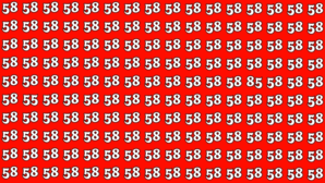 IQ Test बुद्धिमानों के सरदार ही 58 की भीड़ में 55 ढूंढ़ पाएंगे दम है तो खोजकर दिखाएं