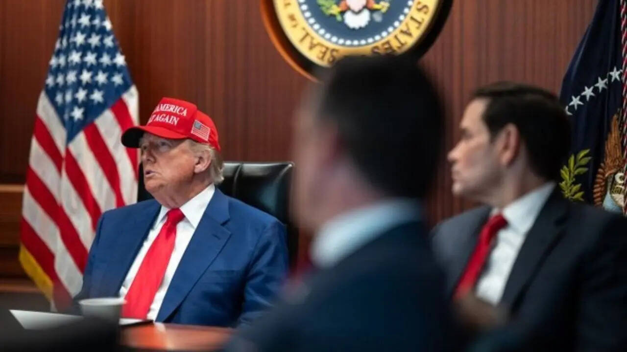 Trump en el ataque aéreo de Irán