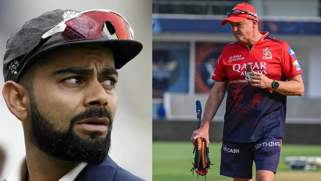 Andy Flower and Virat kohli