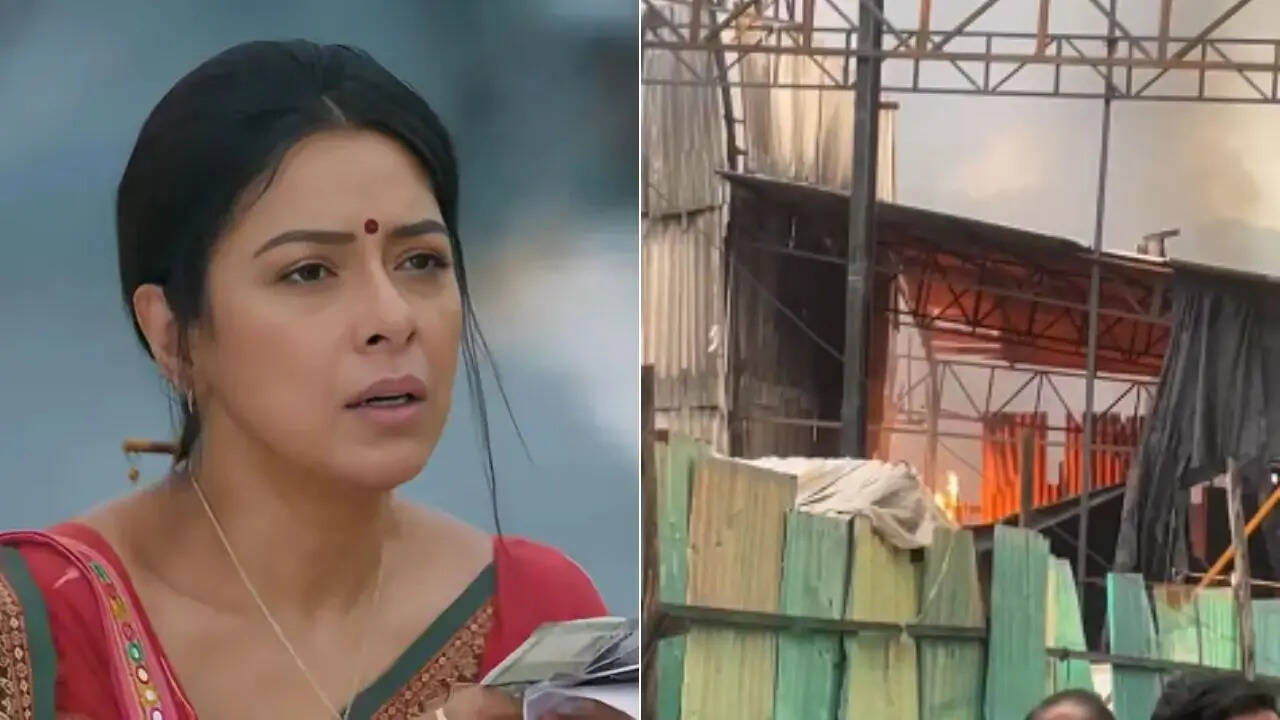 'अनुपमा' के सेट पर लगी भयंकर आग