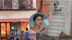 Anupamaa सेट पर लगी भीषण आग में बुरी तरह जला अनुपमा का घरौंदा करोड़ों का कोठारी निवास भी हुआ खाक