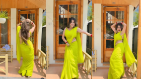 Bhabhi Dance पीली साड़ी में भाभी ने मचाया ऐसा गदर डांस देखकर आप भी नाचने पर हो जाएंगे मजबूर