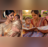 गोद में बच्चा लिए मम्मी बन ऐसी लगेंगी कैटरीना कैफ वायरल फोटोज में पहने ऐसे शाही साड़ी-लहंगे कि अदा देख विक्की भी फिदा