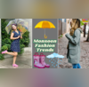 Monsoon Fashion Trends घिसी-पीटी जींस चप्पल नहीं बारिश में फैशनेबल लोग पहनते हैं ऐसे कपड़े-जूते आप भी फॉलों करें ये ट्रेंड्स