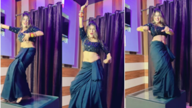 Desi Bhabhi Dance हरियाणवी गाने पर देसी भाभी ने बंद कमरे में बनाया ऐसा माहौल दिनभर देखते रह जाएंगे