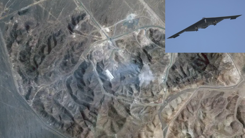 ईरान के न्यूक्लियर साइट्स पर B2 Bombers की बमबारी