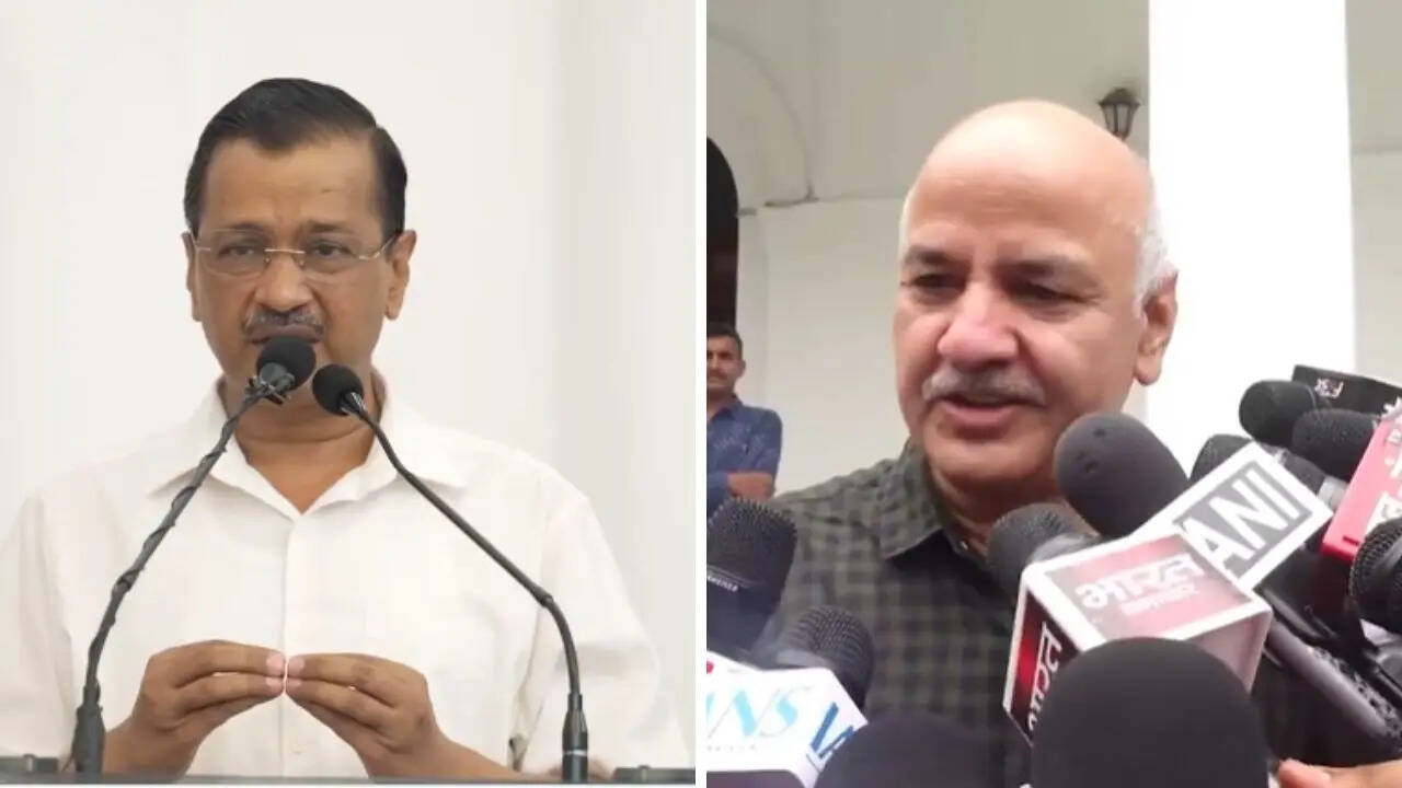 kejriwal wand sisodiya