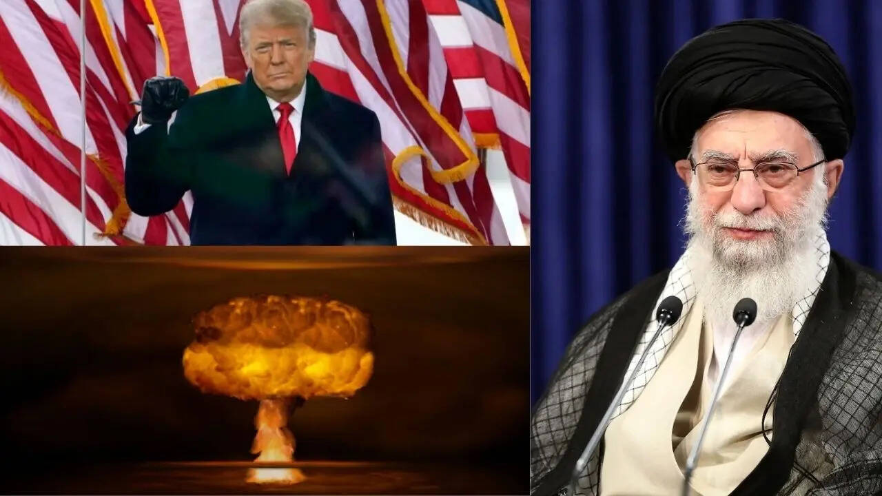 El presidente de los Estados Unidos, Donald Trump, compara los ataques de Irán