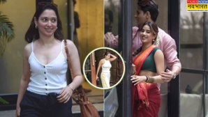 Stars Spotted Today साड़ी में बला की खूबसूरत लगीं जाह्नवी कपूर तमन्ना-मलाइका के लुक ने खींचा ध्यान