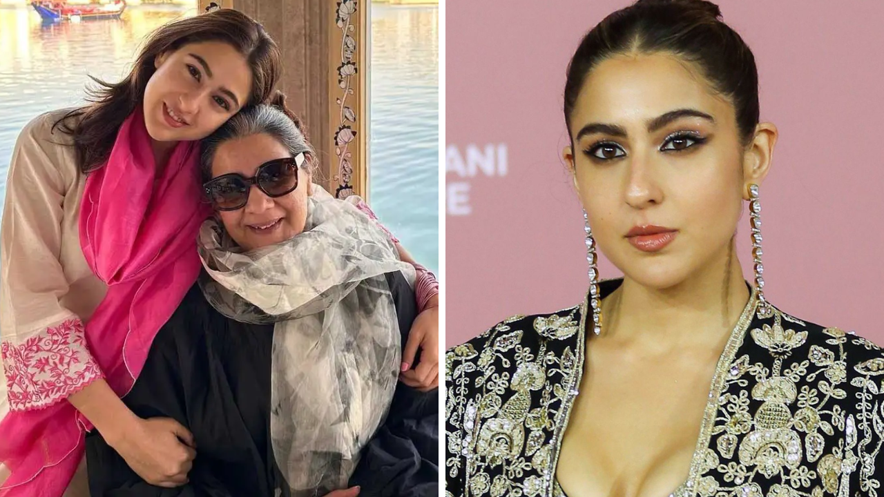 Amrita Singh and Sara Ali Khan