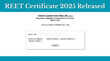 REET Certificate 2025 Released जारी हुआ राजस्थान रीट सर्टिफिकेट इस डायरेक्ट लिंक से तुरंत करें डाउनलोड
