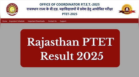Rajasthan PTET Result 2025: इस डायरेक्ट लिंक से डाउनलोड करें राजस्थान पीटीईटी रिजल्ट, जानें कब तक होगा जारी