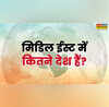 मिडिल ईस्ट में कितने और कौन-कौन से देश हैं