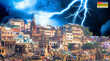 Varanasi Weather वाराणसी में मानसून की रफ्तार तेज बरसात ने किया मौसम सुहावना अगले 48 घंटे के लिए अलर्ट जारी