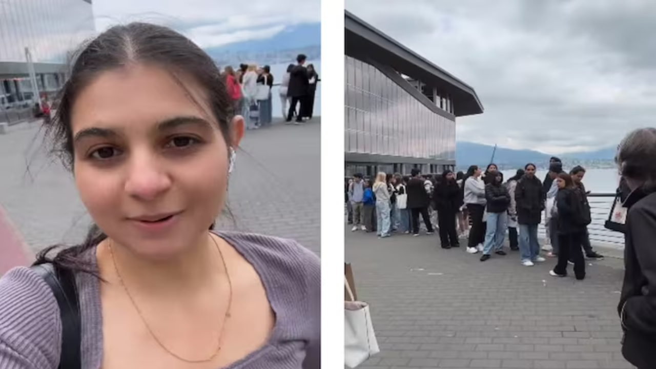 La mujer compartió el video.