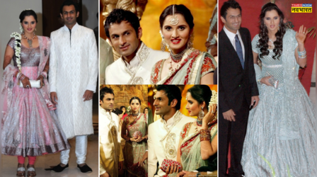 ​Fashion Flashback: सुर्ख लाल साड़ी पहन दुल्हन बनीं थी सानिया मिर्जा, मेहंदी-संगीत में ऐसा था लुक, शादी की फोटोज ने हिला डाला था सबको​