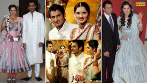 Fashion Flashback सुर्ख लाल साड़ी पहन दुल्हन बनीं थी सानिया मिर्जा मेहंदी-संगीत में ऐसा था लुक शादी की फोटोज ने हिला डाला था सबको