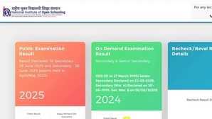 NIOS Class 10th Result 2025 Declared जारी हुआ एनआईओएस 10वीं रिजल्ट Direct Link से तुरंत चेक करें मार्क्स