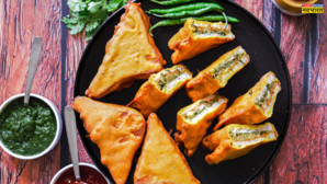 Evening Snacks Bread Pakora Recipe 15 मिनट में तैयार घर पर बनाएं रेस्टोरेंट स्टाइल क्रंची-मसालेदार ब्रेड पकोड़ा देखें रेसिपी