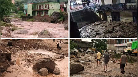 Himachal Cloudburst: हिमाचल में आसमानी आफत से तबाही, मंडी में 4 जगह फटे बादल; कई घर जमींदोज-रास्ते बंद