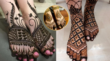 Leg Mehndi Designs सावन में मोरनी बनकर घूमती हैं लड़कियां पैरों में लगाती हैं ऐसी सुंदर-सुंदर मेहंदी देखें Foot Mehndi Design Photo