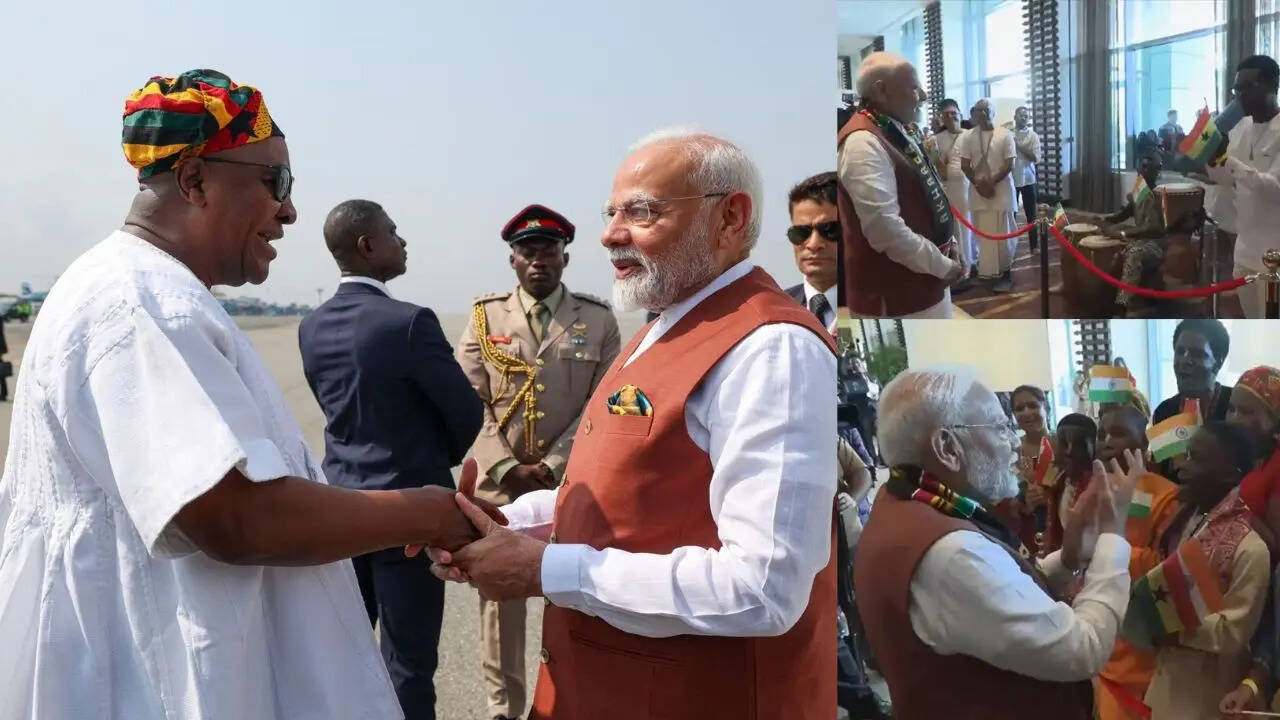 PM Modi en Ghana