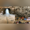 Amarnath Yatra बाबा बर्फानी के दर्शन के लिए निकला श्रद्धालुओं पहला जत्था बम-बम भोले के गूंजे जयकारे