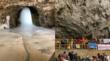Amarnath Yatra बाबा बर्फानी के दर्शन के लिए निकला श्रद्धालुओं पहला जत्था बम-बम भोले के गूंजे जयकारे