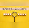 IBPS SO Recruitment 2025 स्पेशलिस्ट ऑफिसर के 1007 पदों पर निकली भर्ती इस डेट से पहले करें अप्लाई जानें डीटेल्स