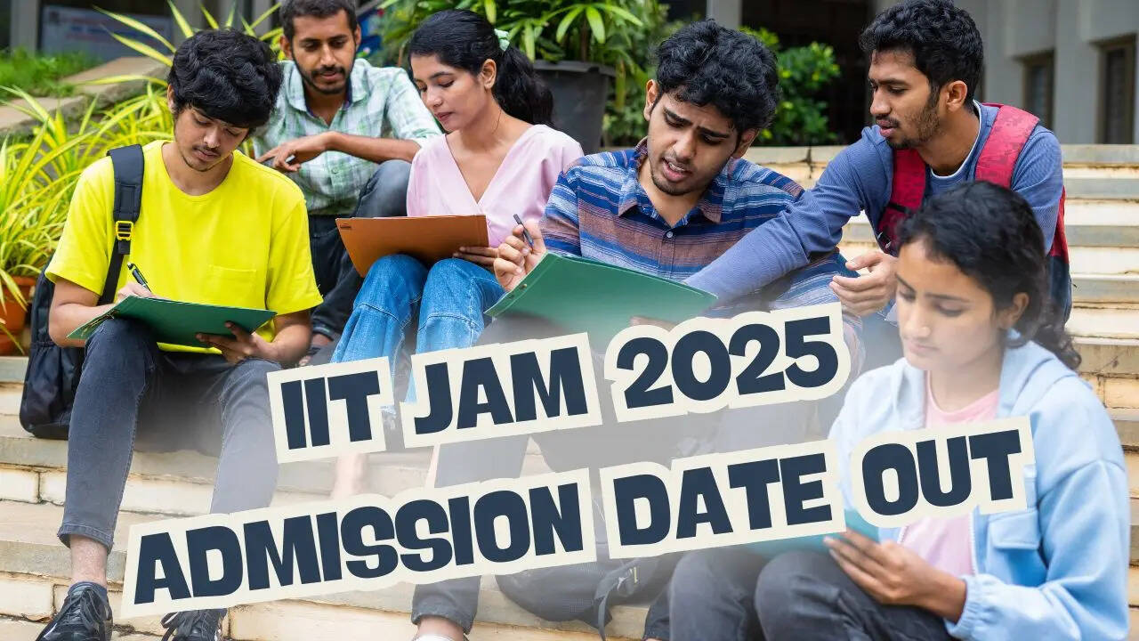 IIT Jam 2025 Fechas de admisión para ver el horario completo en JAM2025.iitd.ac.in