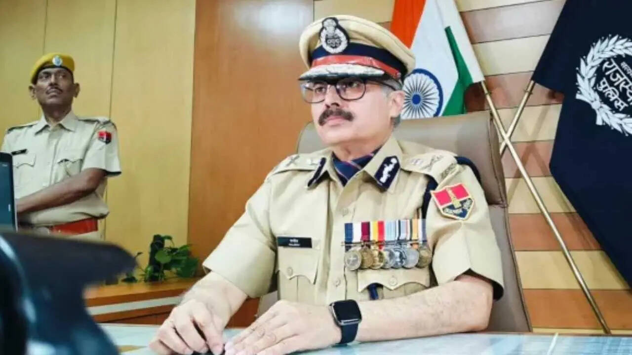 Rajasthan DGP Rajiv Sharma