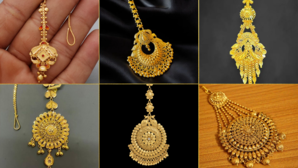 Gold Maang Tikka बेटियों को ऐसे मांगटीका पहनाते हैं बड़े घर के लोग माथे पर लटका टीका ही बढ़ाता है शोभा देखें सोने के मांगटीका डिजाइन