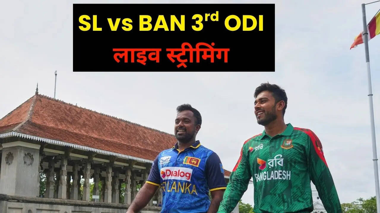 SL vs BAN 3rd ODI Live Streaming