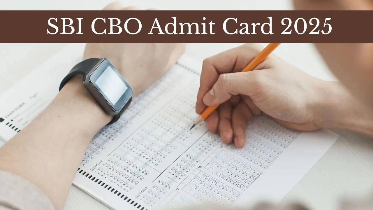 SBI CBO Admit Card 2025 (Photo Credit: Canva)