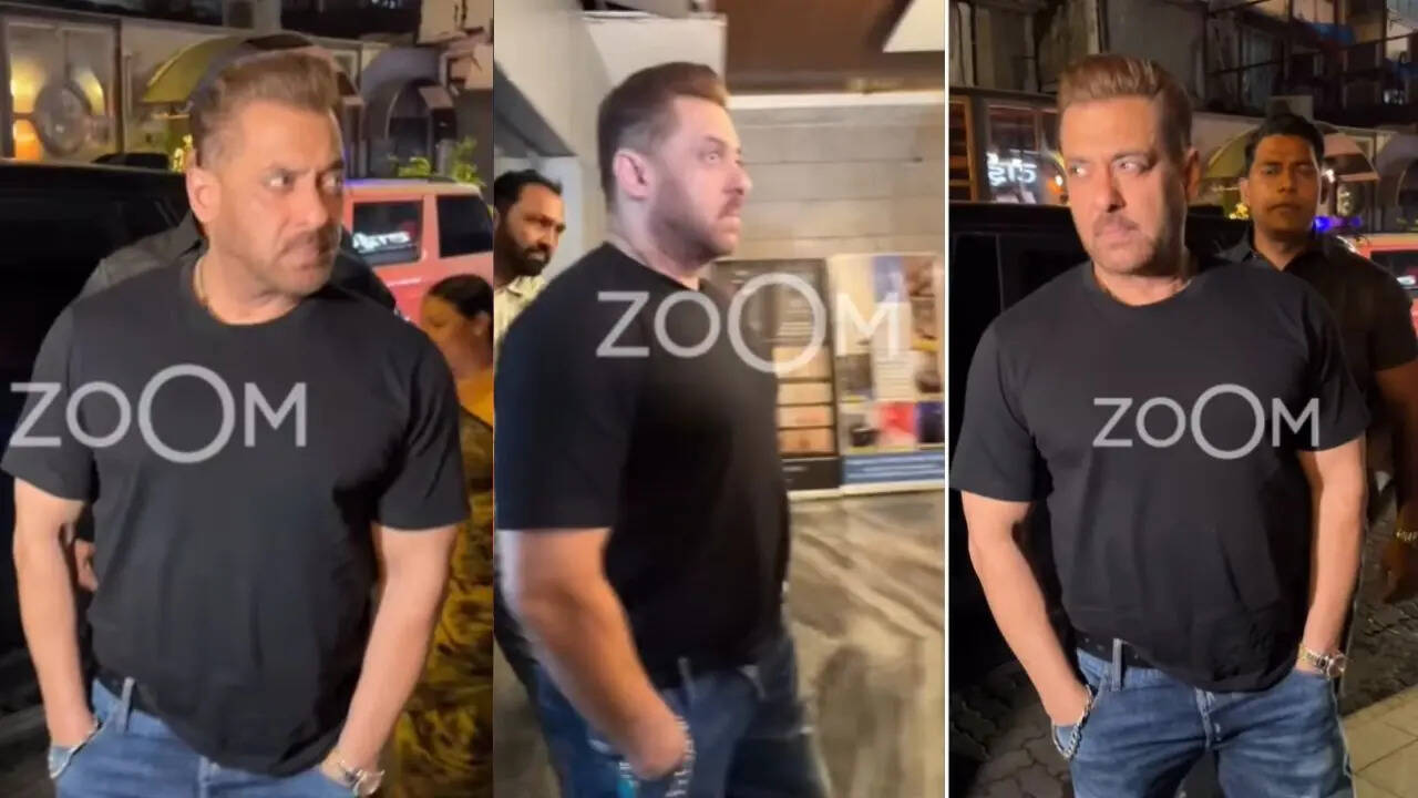 Salman Khan at Sangeeta Bijlani Birthday Party