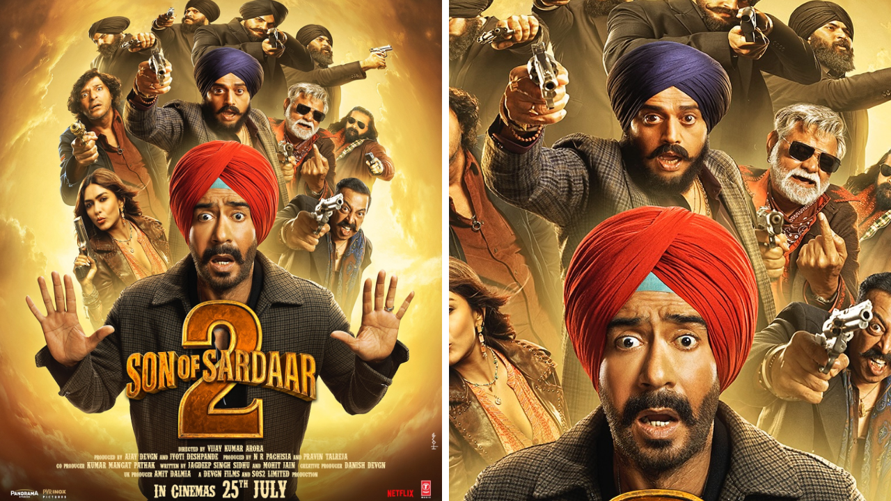 Ajay Devgn's Son Of Sardaar 2 Poster (Pic Credit: Instagram/ajaydevgn)
