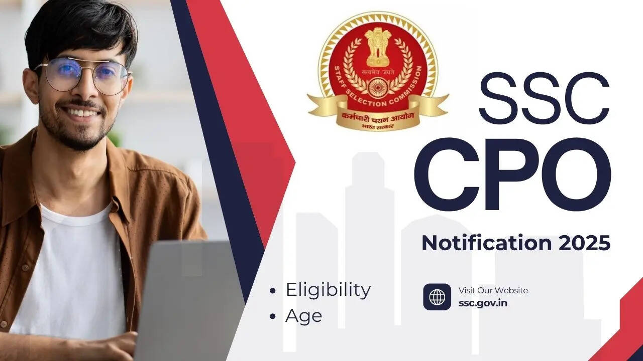 SSC CPO Notification 2025