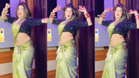 Desi Bhabhi Dance भाभी ने मस्त अदाओं से बिखेरा ऐसा जलवा स्वैग देखकर आप भी हो जाएंगे फिदा