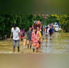 Flood News देश में 21 जगहों पर बाढ़ का खतरा बिहार-असम में चार स्थानों पर स्थिति गंभीर