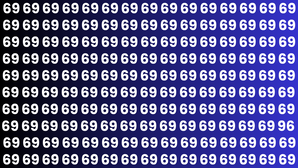 IQ Test दिमागदारों के सरदार ही 69 की भीड़ में 96 ढूंढ पाएंगे दम है तो खोजें