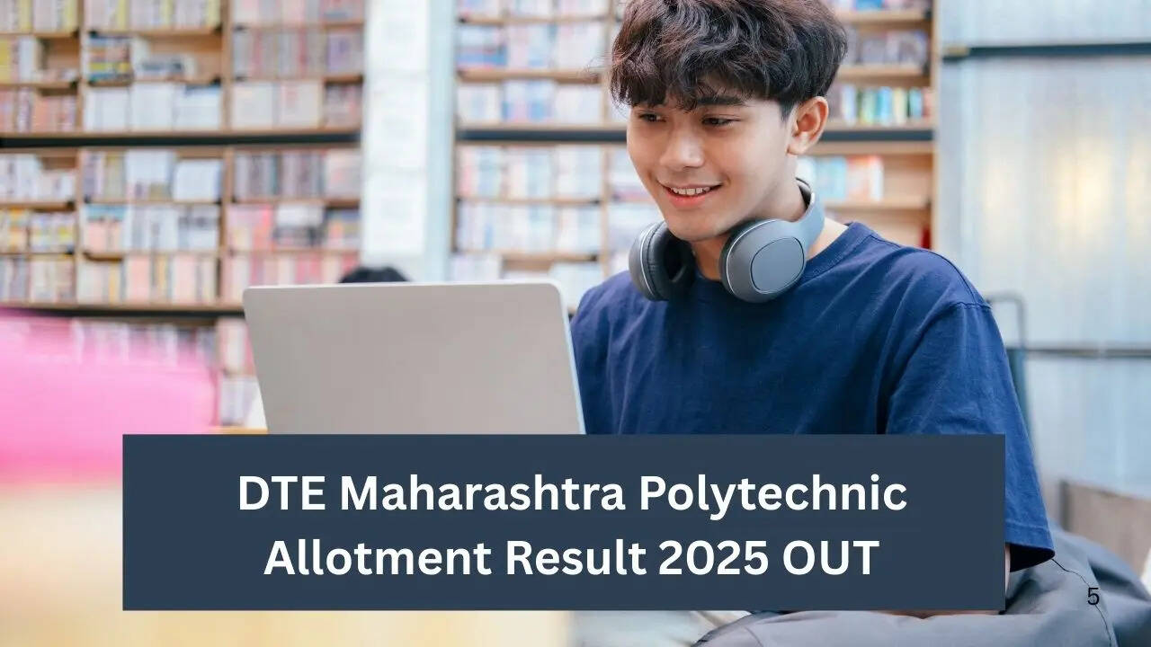 DTE Maharashtra Polytechnic Allotment Result 2025 OUT