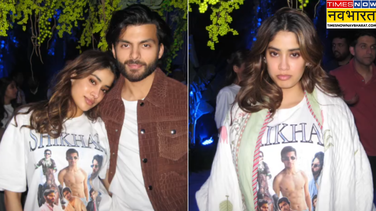 janhvi kapoor Viral T shirt