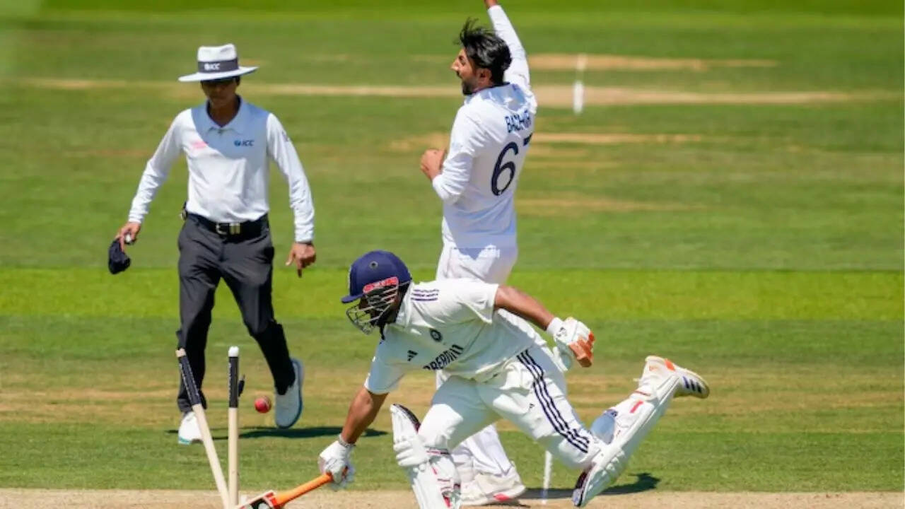Rishabh pant runout PTI