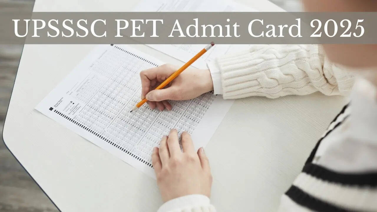 UPSSSC PET Admit Card 2025 (Photo Credit: Canva)