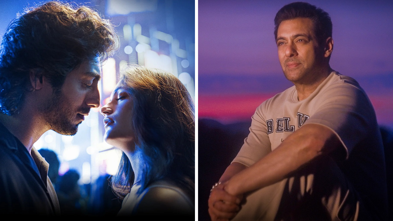 Salman Khan on Saiyaara Advance Booking (Pics Credit: Instagram/yrf-/beingsalmankhan)
