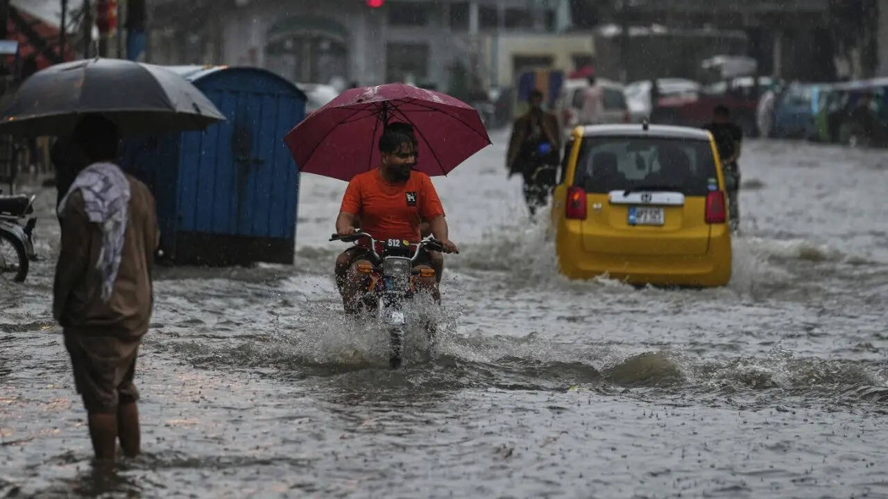 Lluvia de Pakistán
