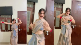 Bhabhi Dance भाभी ने अतरंगी अंदाज में किया ऐसा डांस एक नहीं बार-बार देखेंगे ये वीडियो